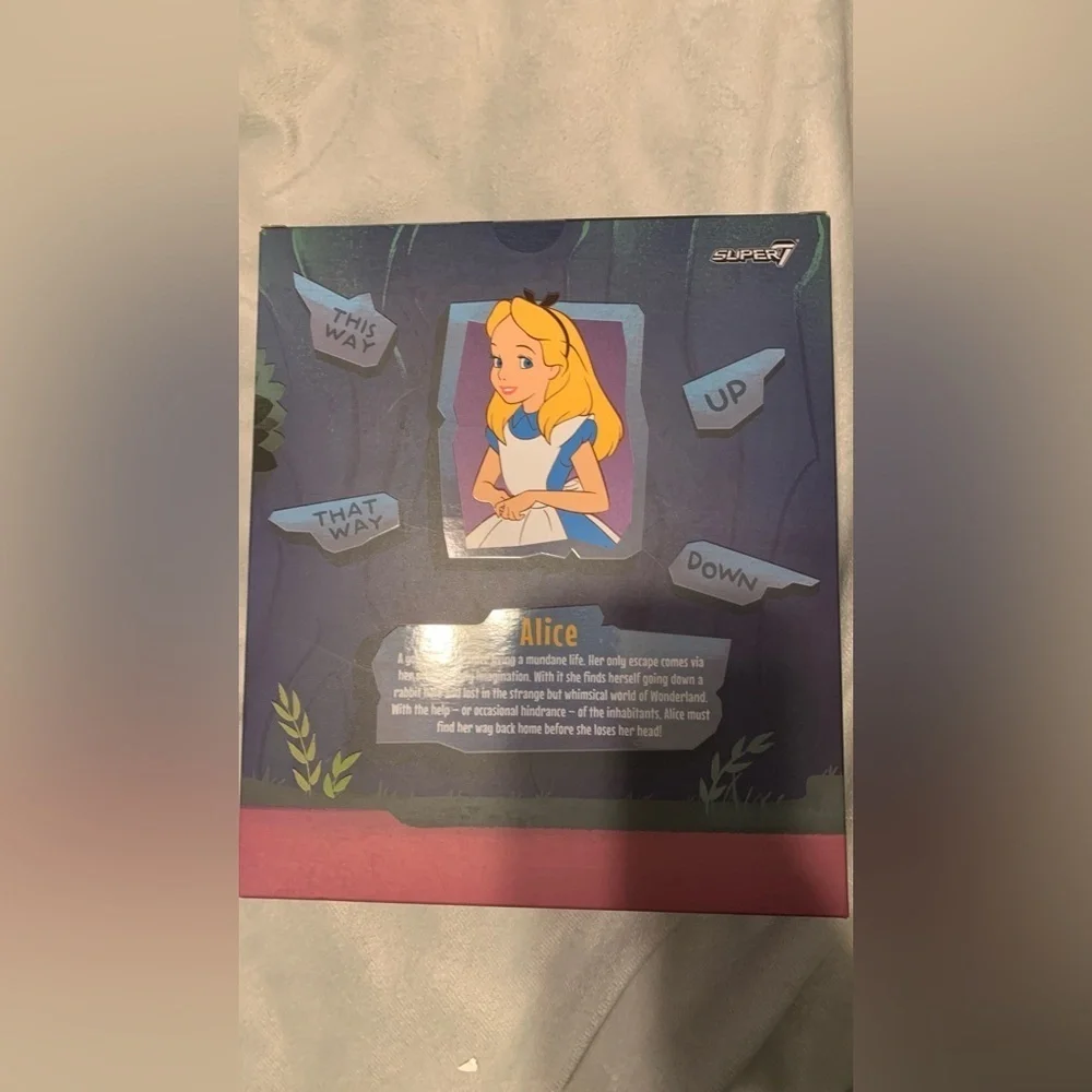 Super7 Disney Alice in Wonderland Alice Toy Set - mix and match NIB